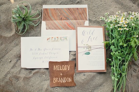 Hippie inspired wedding inspiration  | Photo by Megan Welker | Design and styling by Beijos Events | Read more - http://www.100layercake.com/blog/?p=77108