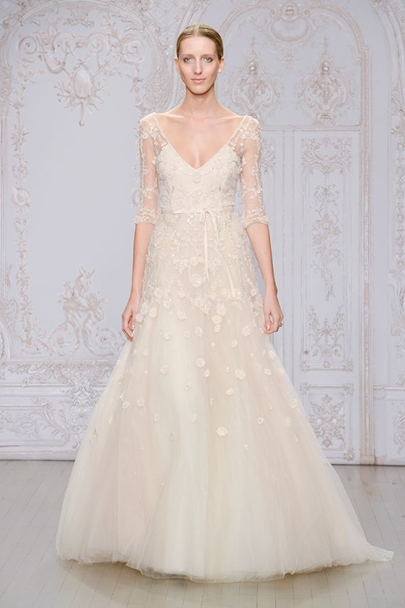 Monique Lhuillier Fall 2015 Bridal Collection | 100 Layer Cake