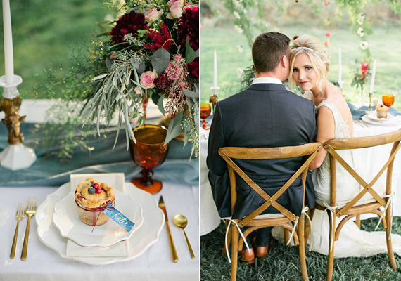 Sweet Autumn wedding inspiration | Photo by Callie Hobbs Photography | Read more - http://www.100layercake.com/blog/?p=80449 