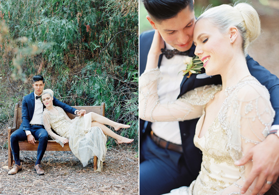 Redwood elopement inspiration | Photo by  Lucy Munoz | Read more - http://www.100layercake.com/blog/wp-content/uploads/2015/03/Redwood-Elopement-inspiration 