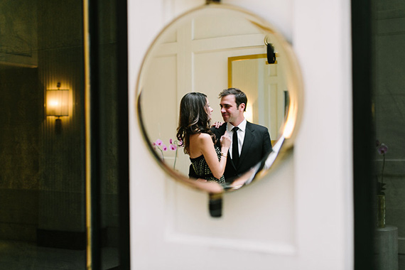 Engagement shoot at The London Hotel | Photo by Jennifer Young Studio | Read more -  http://www.100layercake.com/blog/wp-content/uploads/2015/03/The-London-Hotel-engagement-shoot