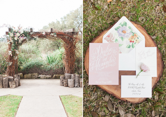 Chic Texas Hill Country wedding | Photo by Emilie Anne Photography | Read more - http://www.100layercake.com/blog/wp-content/uploads/2015/04/Chic-Texas-Hill-Country-Wedding