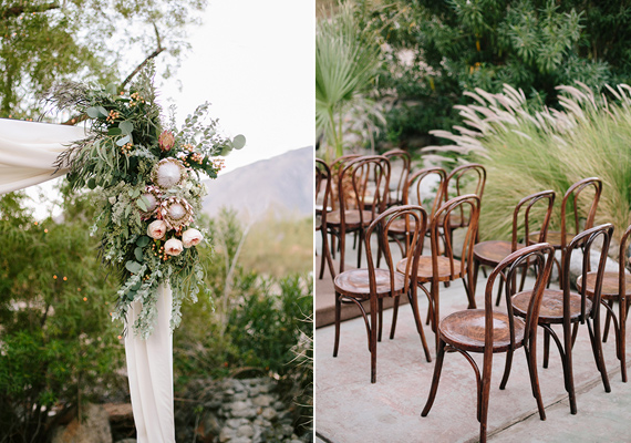 Desert Chic Romance in Palm Springs | Photo by Heather Kincaid | read more - http://www.100layercake.com/blog/wp-content/uploads/2015/04/Intimate-Desert-Chic-wedding