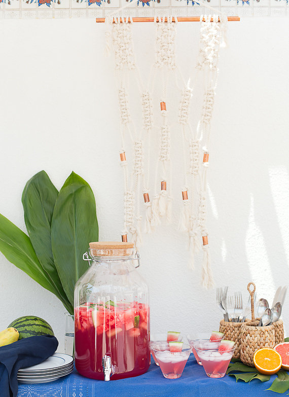 Summer entertaining | 100 Layer Cake for Crate and Barrel
