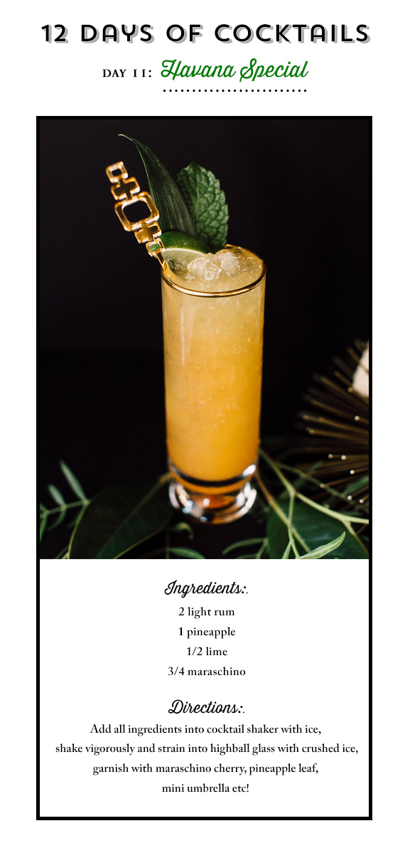 Holiday Cocktail recipe