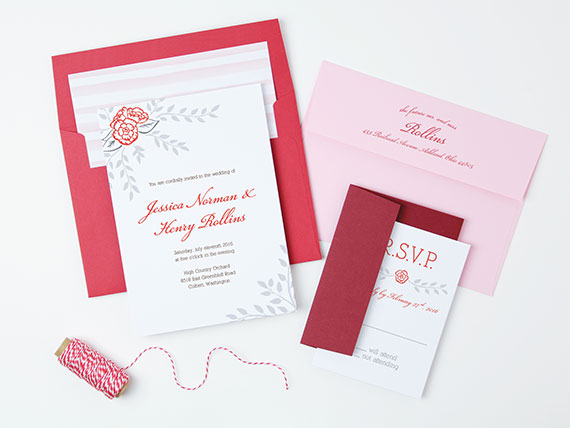 Basic Invite collection, from Minted