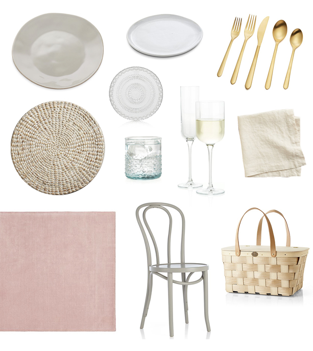 essentials for a spring feminine dinner party
