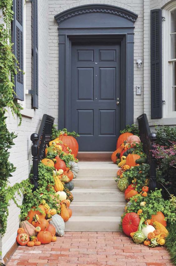 Fall front porch ideas