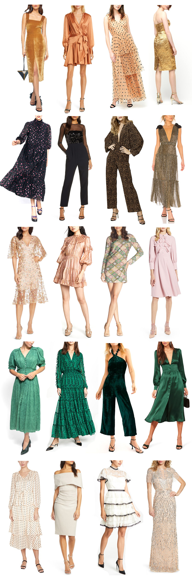 Holiday dresses in every budget on 100 Layer Cake