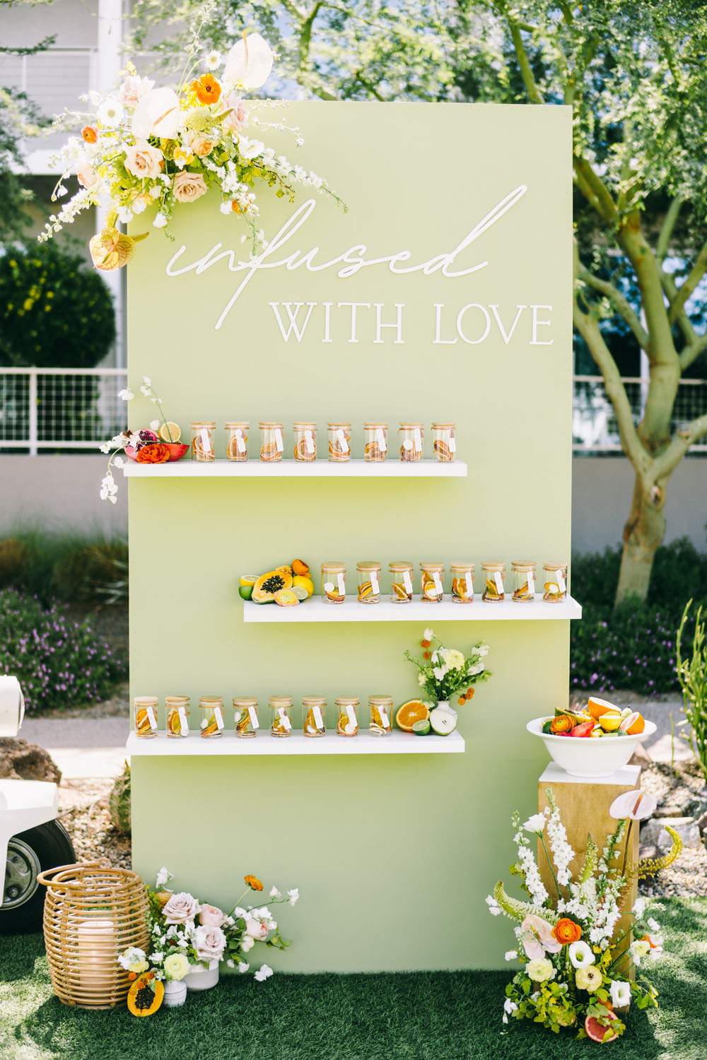 Citrus inspired wedding ideas