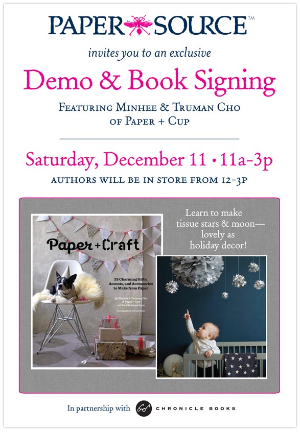 Paper+Craft demo & book signing Events 100 Layer Cake