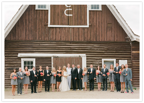 Rustic Colorado wedding