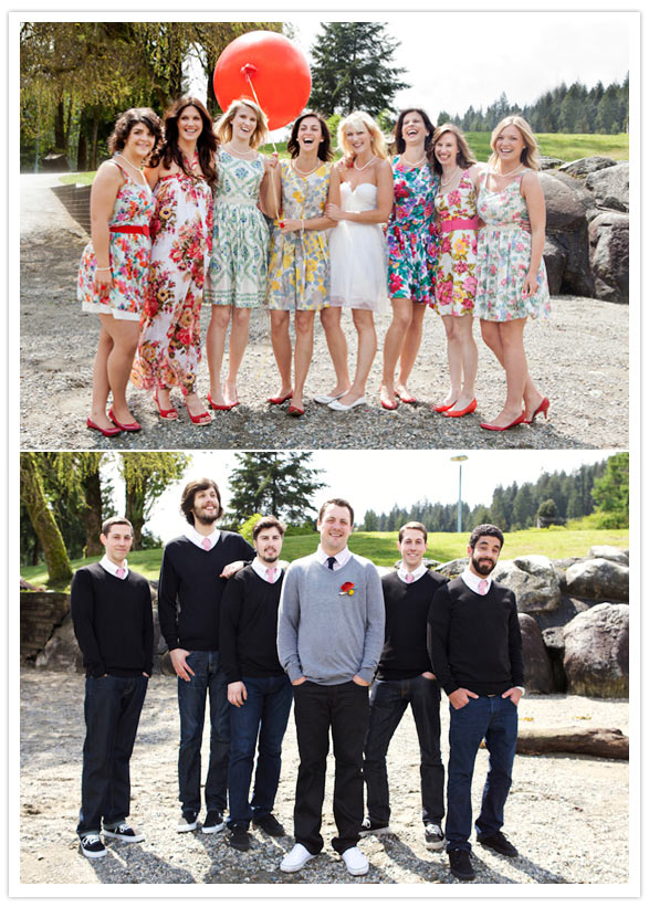 super casual wedding