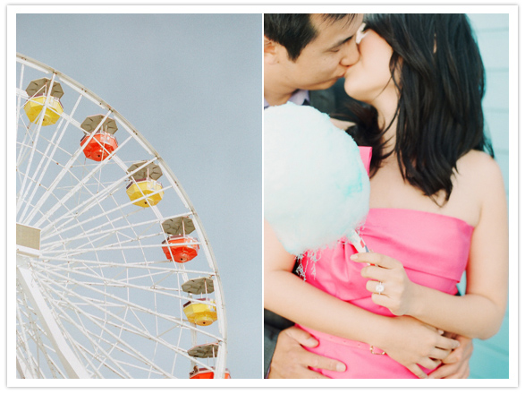 bright and sunny engagement sesh