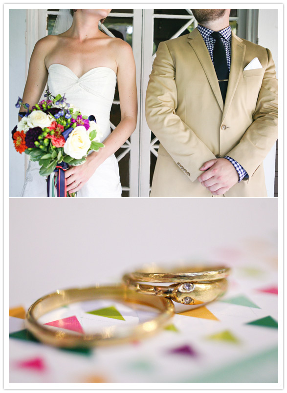 colorful ohio wedding 