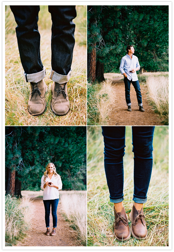 rustic outdoor anniversary session