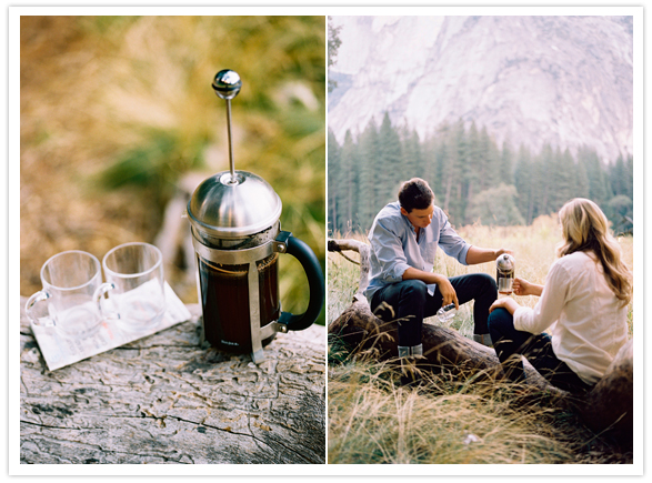french press coffee and the great outdoors