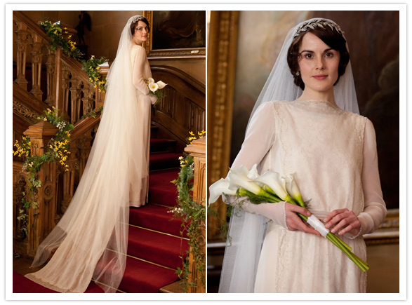 Downton Abbey wedding inspiration | Wedding Fashion | 100 Layer Cake