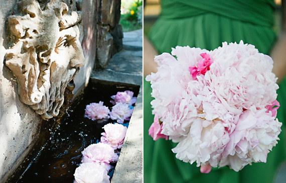 pink peony bouquet  | 100 Layer Cake