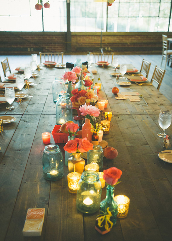 Rustic modern tablescape | photos by Jason Hales | 100 Layer Cake