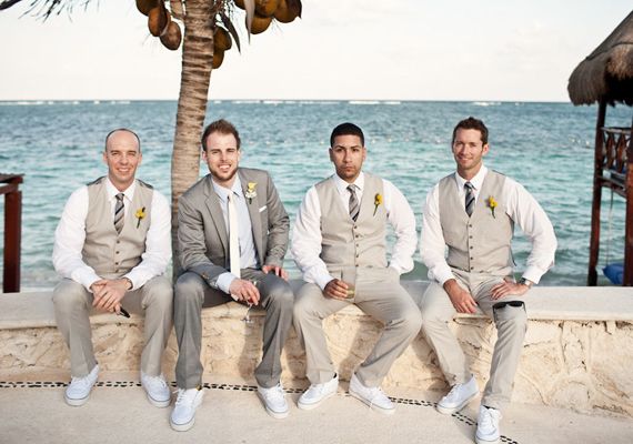 Mayan Riviera travel theme wedding: Candice + Will | Real Weddings ...