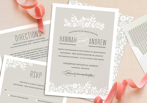 Minted wedding invitations + giveaway | Sponsored Post | 100 Layer Cake