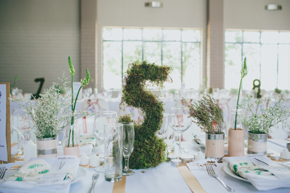 whimsical table number | Lad & Lass Wedding Photography | 100 Layer Cake