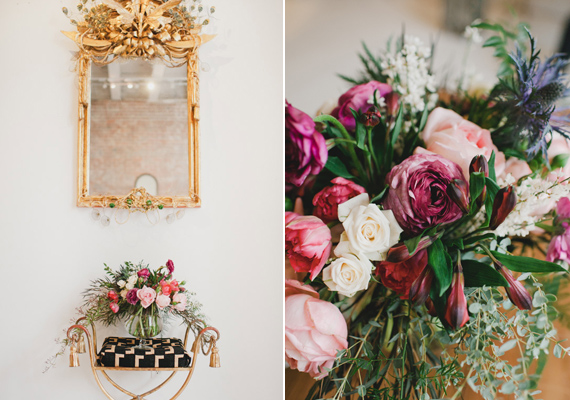 Jewel toned wedding inspiration | photos by Carina Skrobecki | 100 Layer Cake 