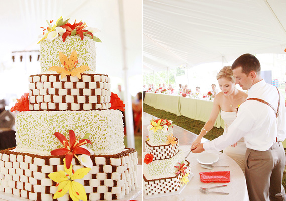 whimsical wedding cake | photo by Red Gallery | 100 Layer Cake