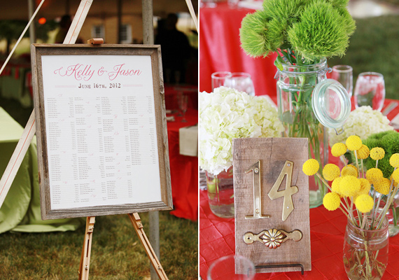 rustic reception decor | photo by Red Gallery | 100 Layer Cake