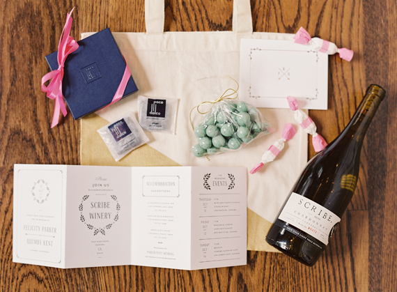 Mae Mae Paperie wedding invitation | photo by Jessica Burke | 100 Layer Cake