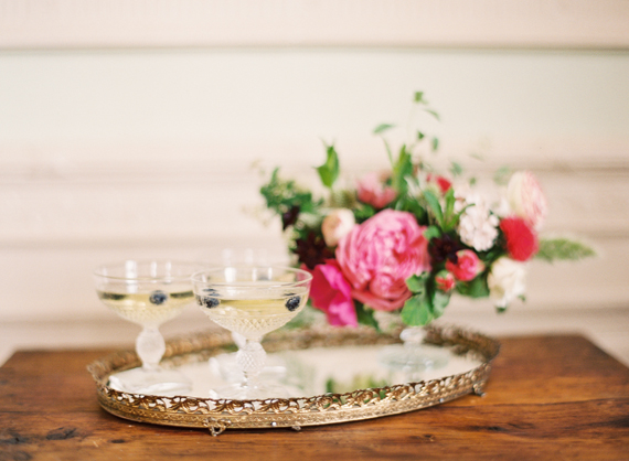 Navy and pink wedding inspiration | photo by Jessica Burke | 100 Layer Cake