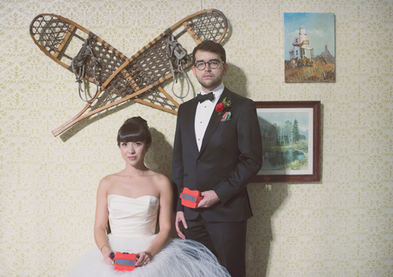 Wes Anderson inspired wedding | photo by The Weaver House | design by Bash, Please | 100 Layer Cake