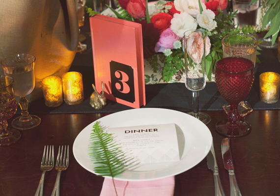 Vintage modern tables cape | photo by The Weaver House | design by Bash, Please | 100 Layer Cake