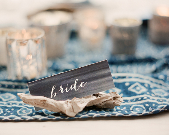 indigo wedding inspiration | photo by Gucio Photography | 100 Layer Cake
