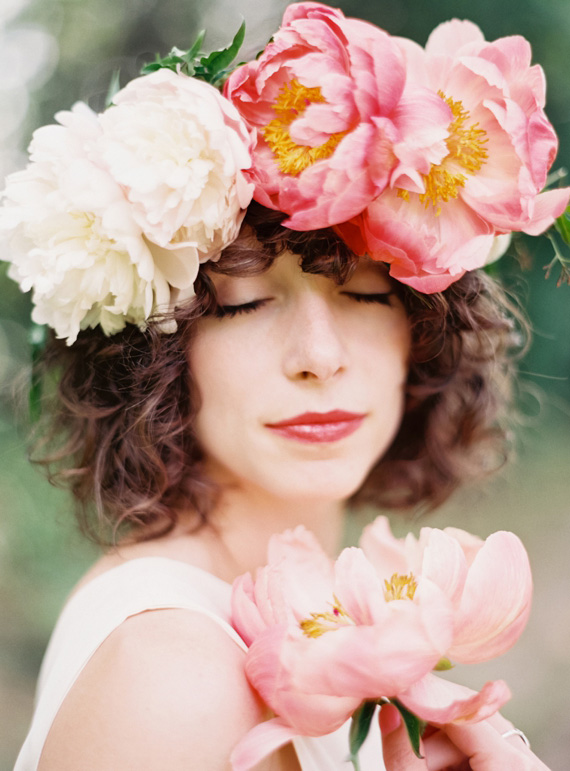 peony floral inspiration | flowers by Janie Medley Flora Design | photo by Laura Gordon | 100 Layer Cake