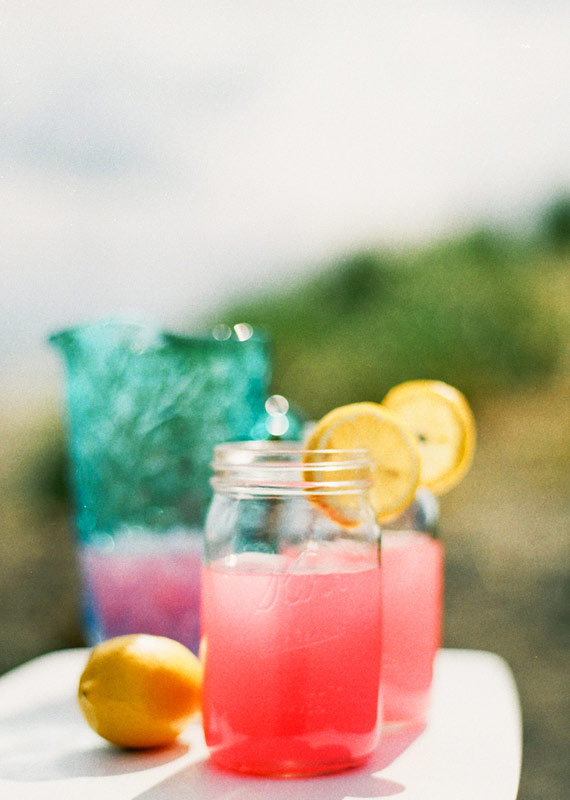 summery cocktail | photo by Blue Rose Photography | 100 Layer Cake