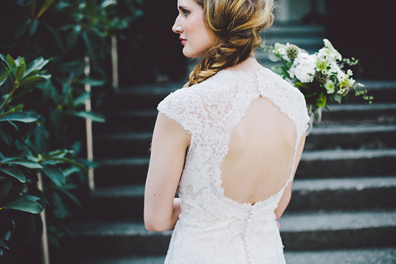 lace wedding dress | photos by Luke Liable Photography | 100 Layer Cake