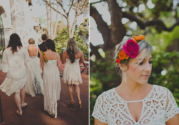Free People bridesmaid dress | photo by Wild Whim Design | 100 Layer Cake