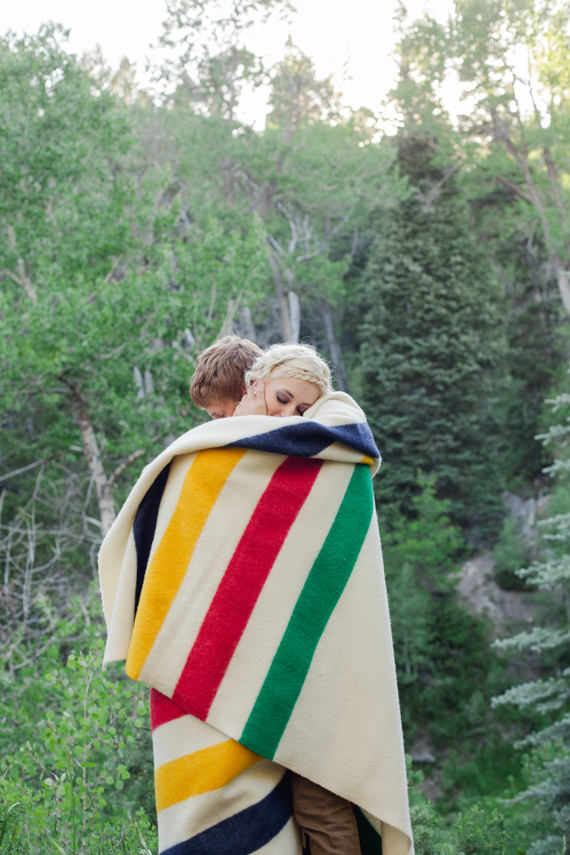 Utah Mountain Elopement | photo by Lindsey Stewart of Green Apple Photography | 100 Layer Cake 