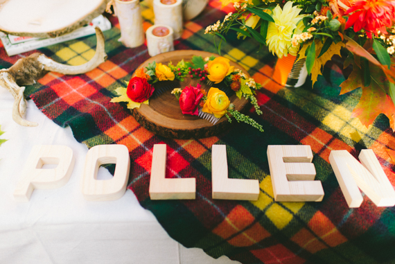 Fall party ideas photo by Cambria Grace Photography 100 Layer Cake.