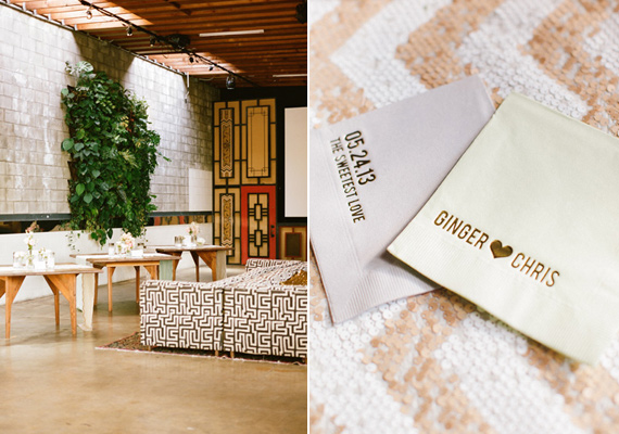 Smog Shoppe wedding | photo by The Why We Love | 100 Layer Cake