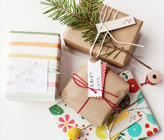 Best holiday gift wrap ideas | 100 Layer Cake