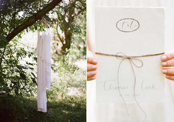 Woodland wedding inspiration | photo by Natasha Hurley Photography | 100 Layer Cake 