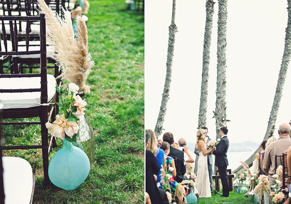 Art Deco Southern California wedding | Photo by Amy Lynn Photography | Read more - https://www.100layercake.com/blog/?p=66999
