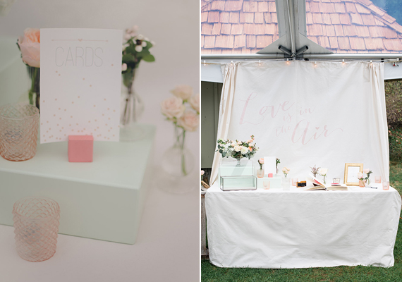 Mint & pink coastal Canadian wedding | Photo by Rebecca Amber Photography | Read more - https://www.100layercake.com/blog/?p=68838 