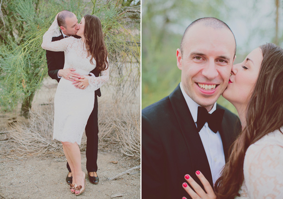 Palm Springs elopement | Photo by Our Labor of Love | Read more - https://www.100layercake.com/blog/?p=68299
