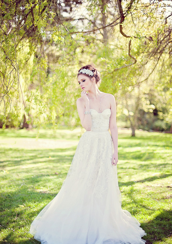 Spring bridal fashion inspiration | Ethereal wedding dress | 100 Layer Cake