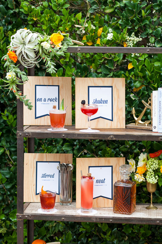Summer cocktail inspiration | Photo by Marie Buck |  Read more - https://www.100layercake.com/blog/?p=73317