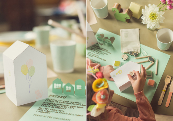 Whimsical kid friendly wedding ideas | Photo by Giuli and Giordi | Read more - https://www.100layercake.com/blog/?p=74917